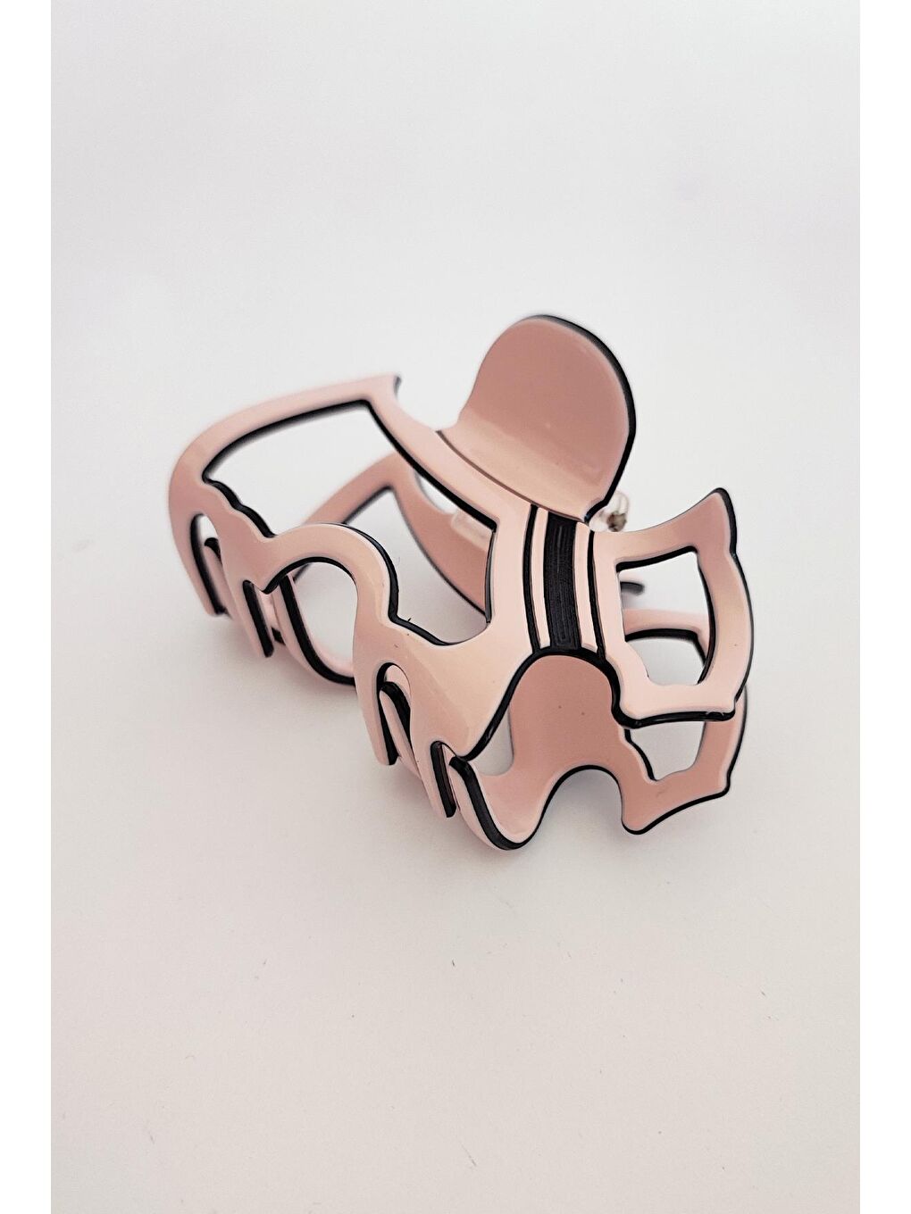 Pembe Cute Agatha Köpek Kemik Mandal Toka-1