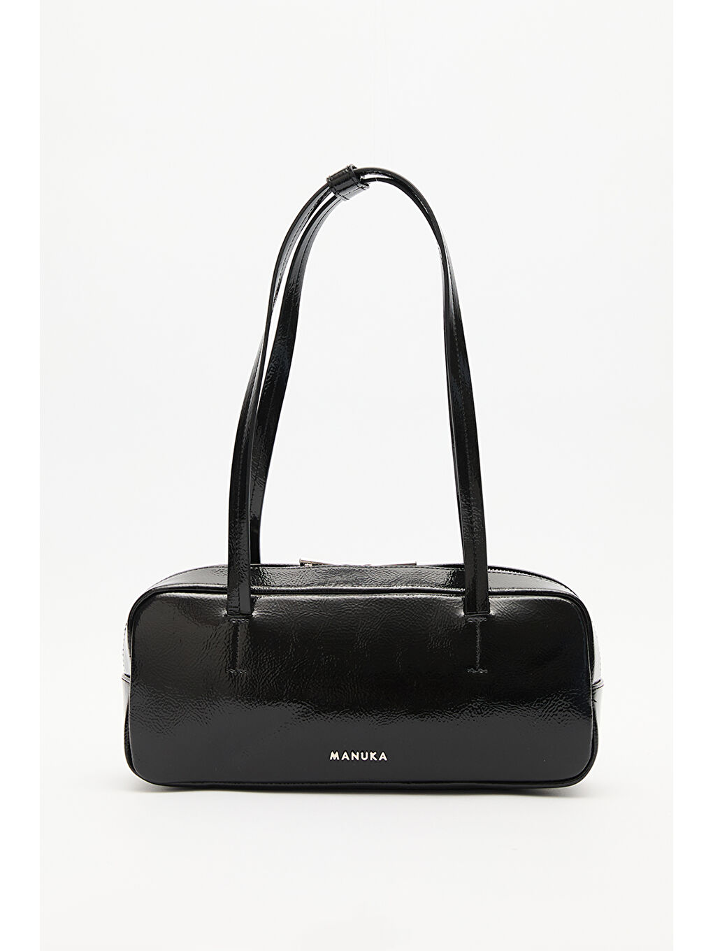 French Baget Çanta Siyah-3