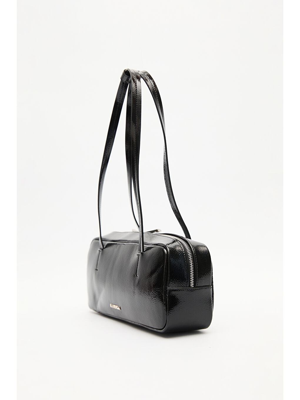 French Baget Çanta Siyah-6