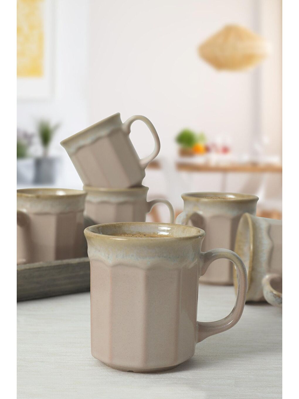 Pembe Shizen Pudra Herakles Kupa 9 Cm 6 Adet-1