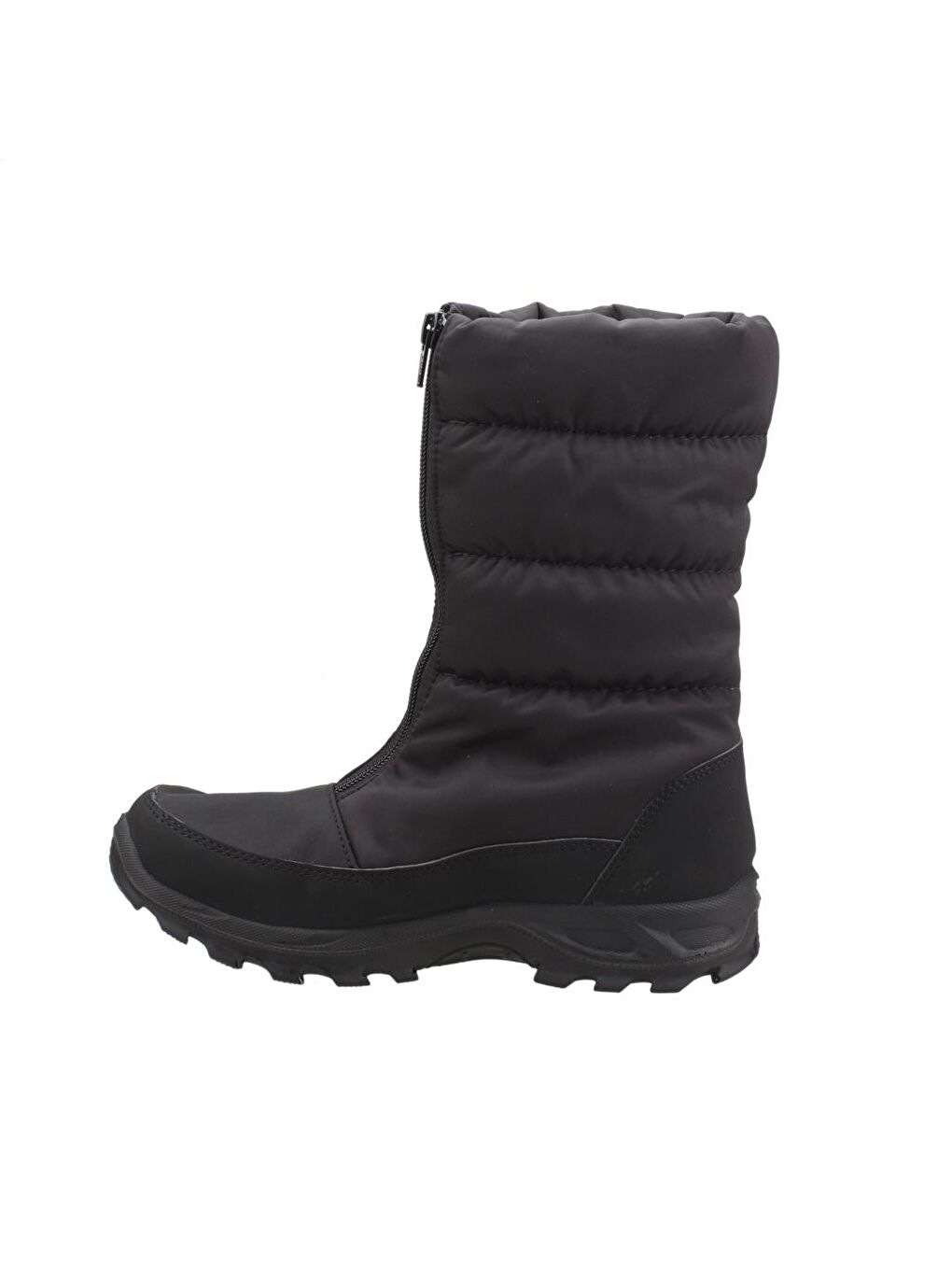 Siyah Z5547 %100 Deri Asla Su Geçirmez Kadın Bot Ayakkabı-1