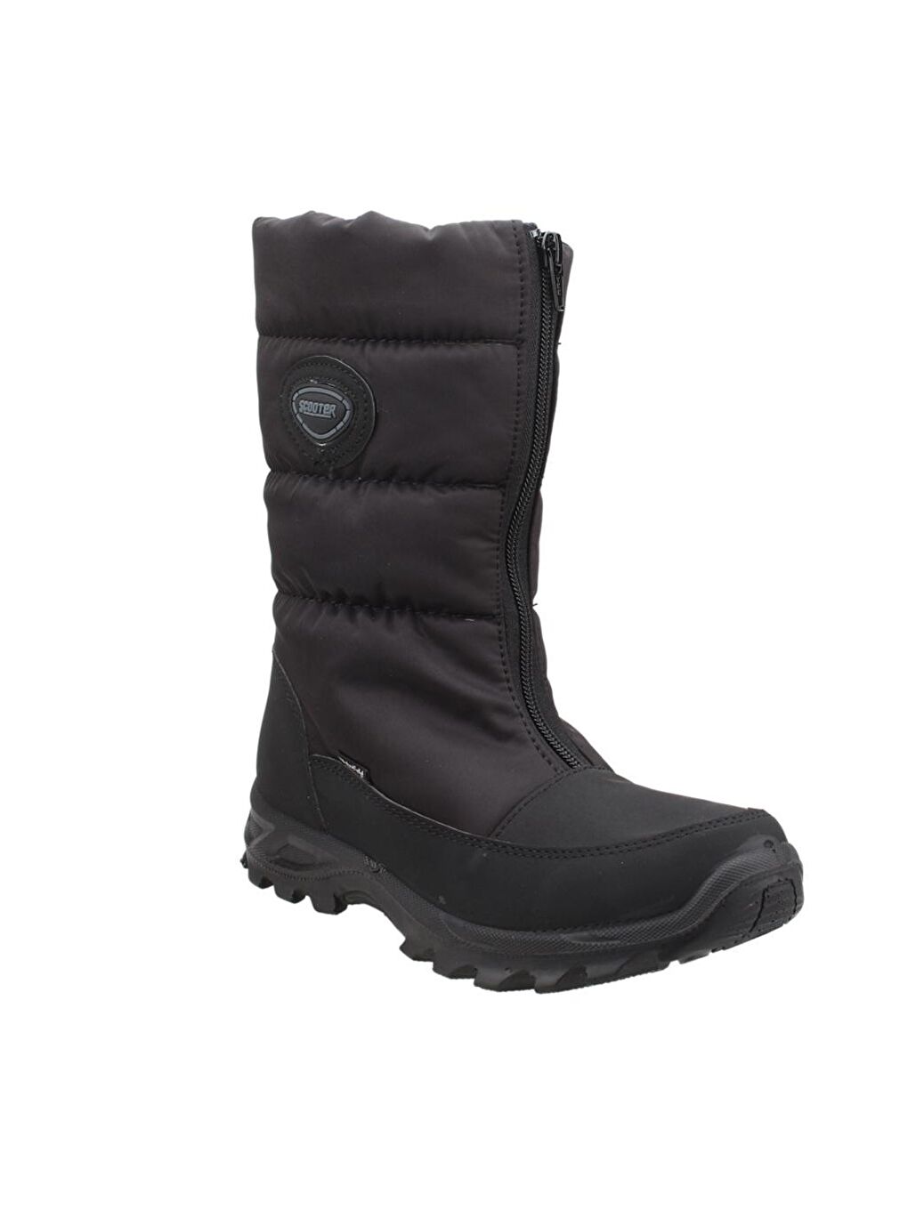 Siyah Z5547 %100 Deri Asla Su Geçirmez Kadın Bot Ayakkabı-2