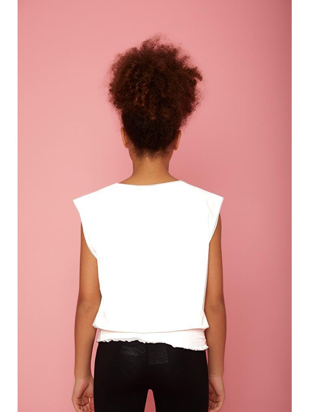 Beyaz Little Star Kız Çocuk My Heart Bluz-1