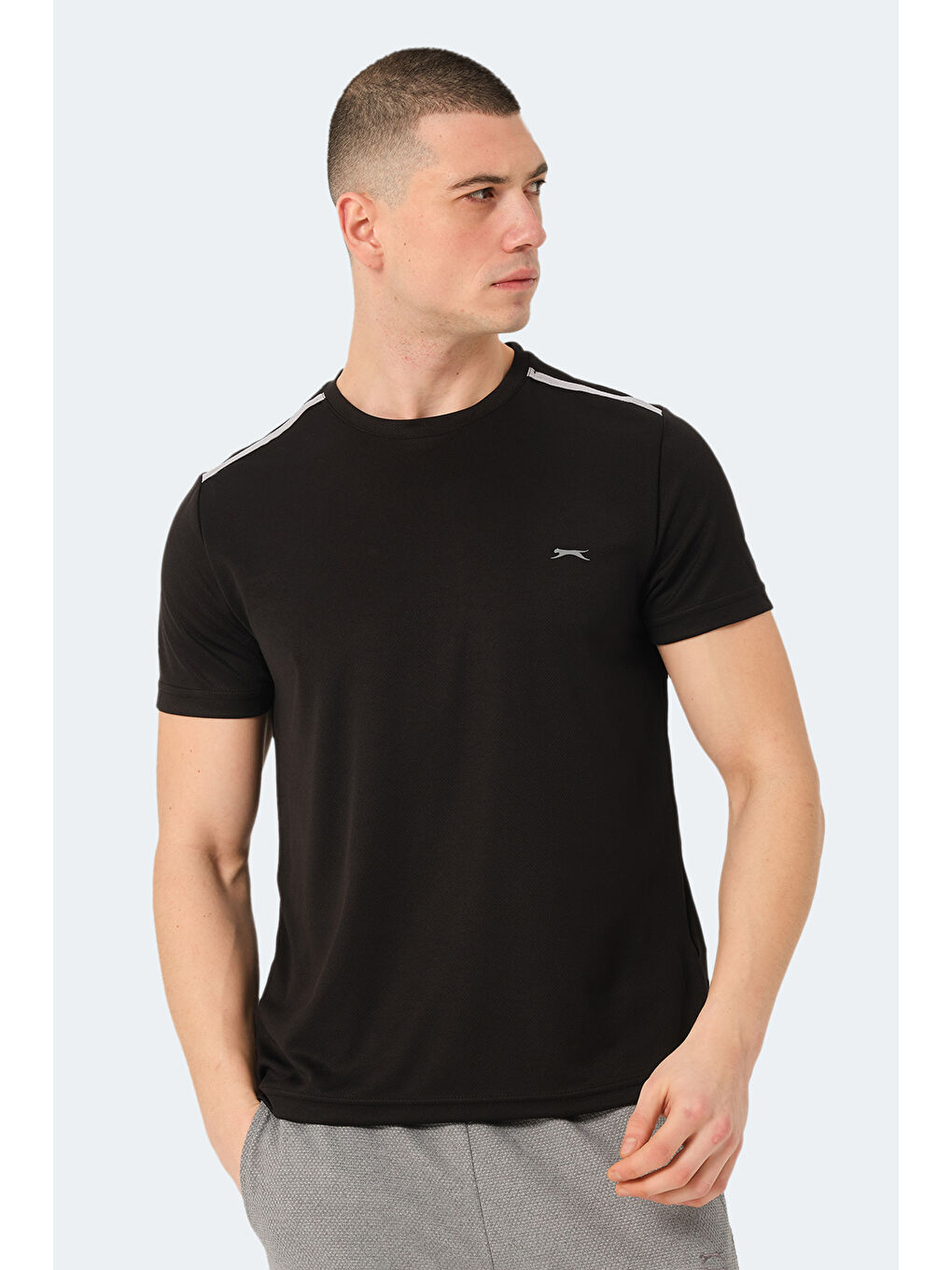 Erkek Tişört Siyah-4