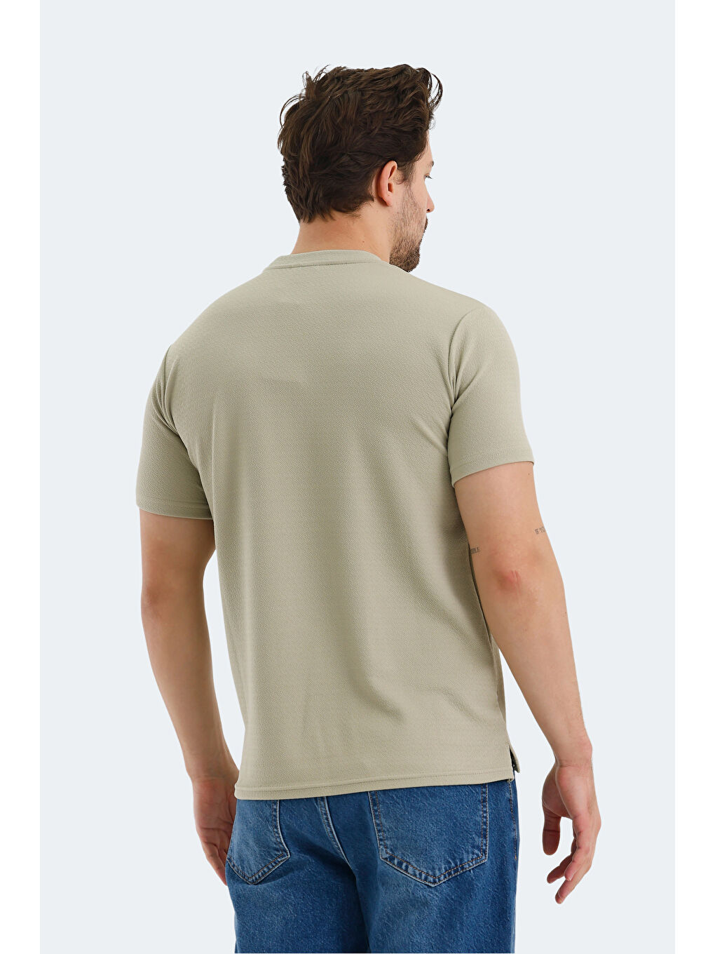 BREEZE Erkek Tişört Haki-1