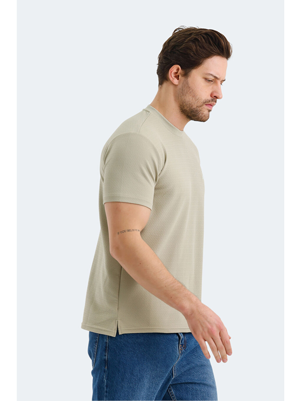 BREEZE Erkek Tişört Haki-2