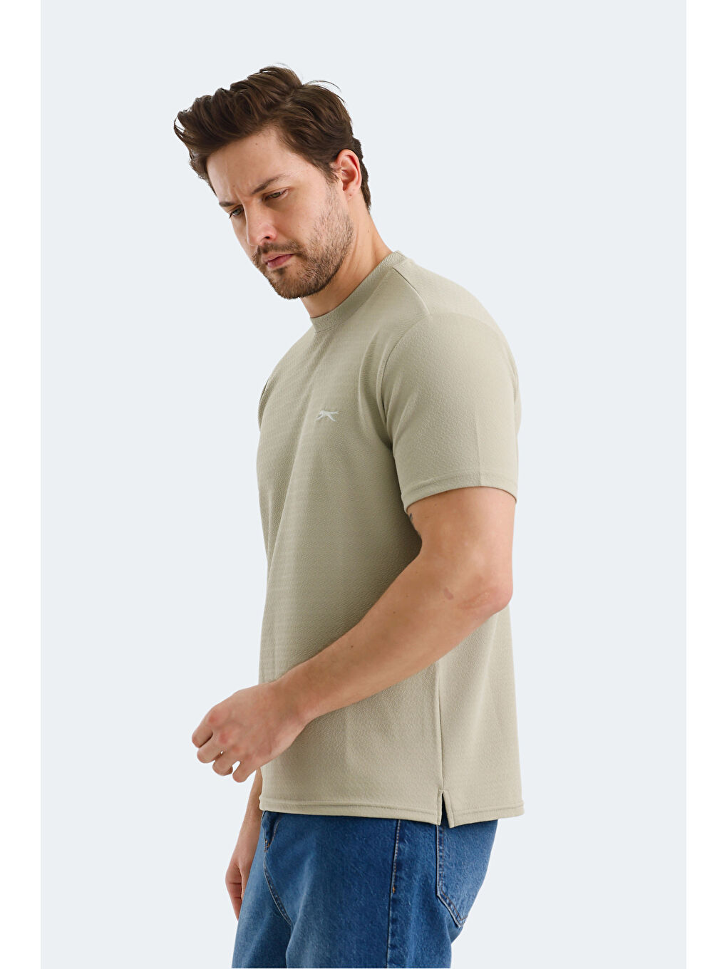 BREEZE Erkek Tişört Haki-3