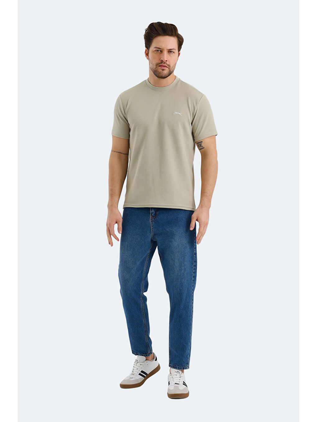 BREEZE Erkek Tişört Haki-6