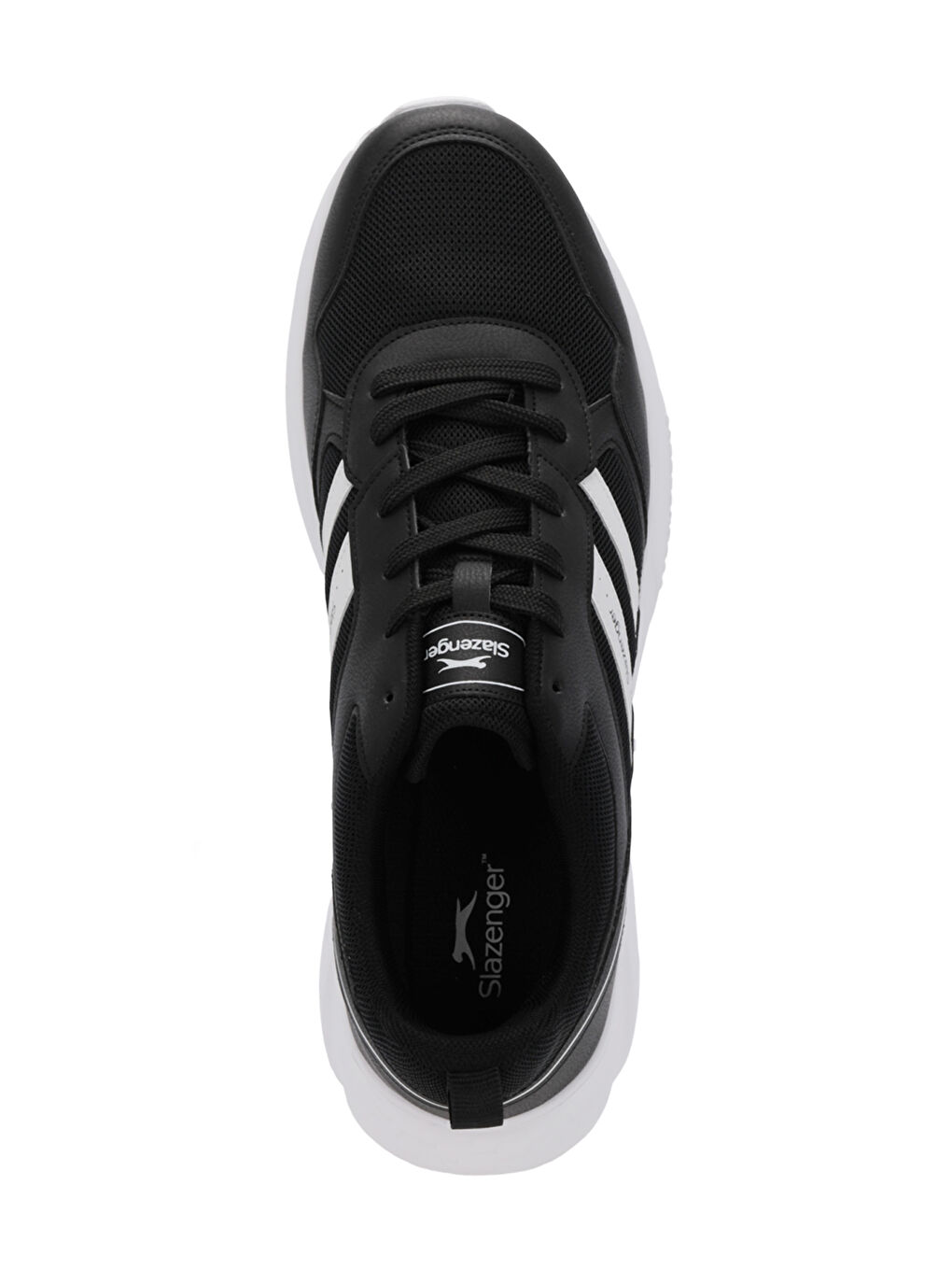 IDEAL I Büyük Beden Erkek Siyah / Beyaz Koşu & Yürüyüş Spor Ayakkabısı-4