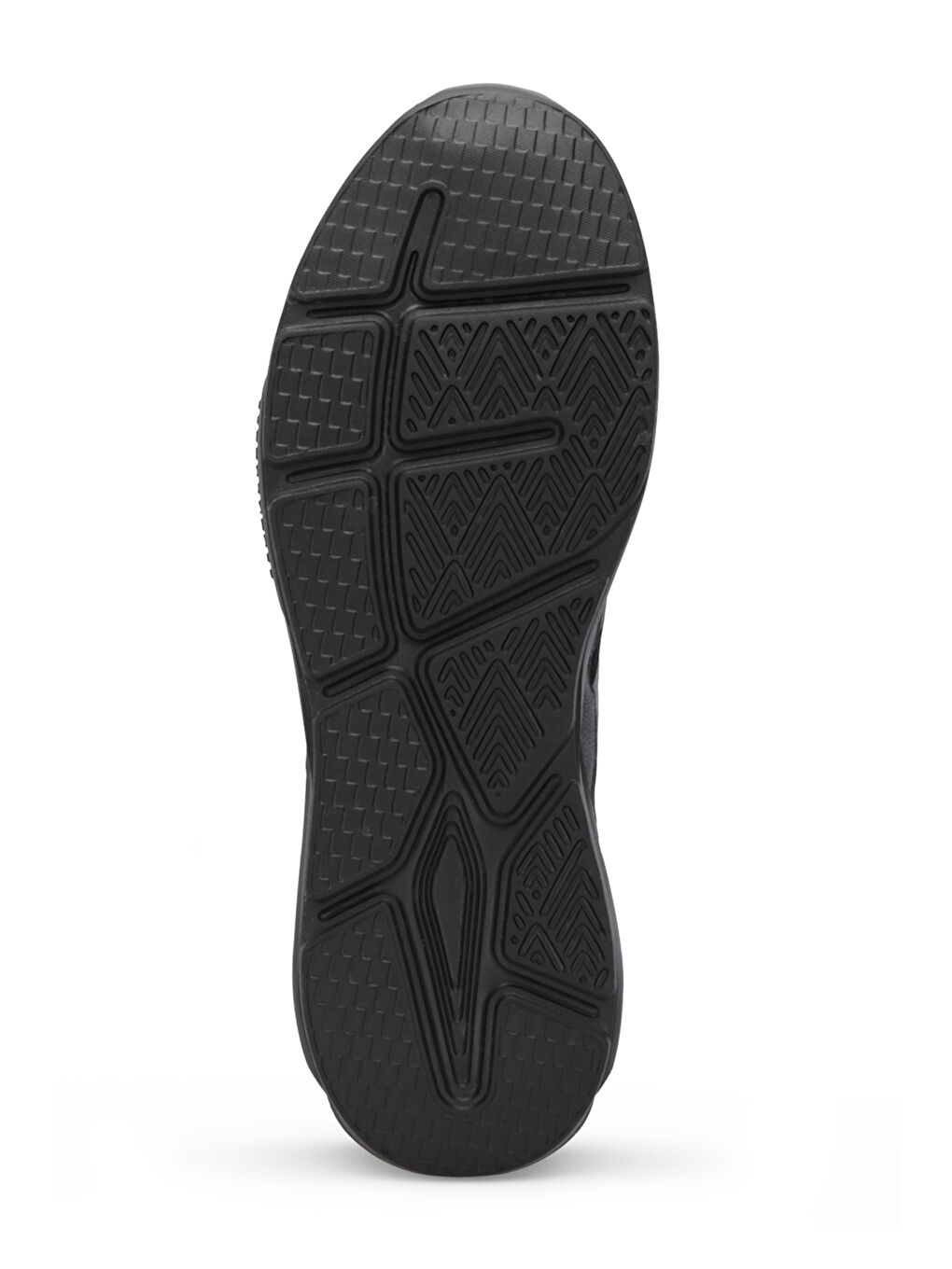 IDEAL I Büyük Beden Erkek Siyah / Koyu Gri Koşu & Yürüyüş Spor Ayakkabısı-6