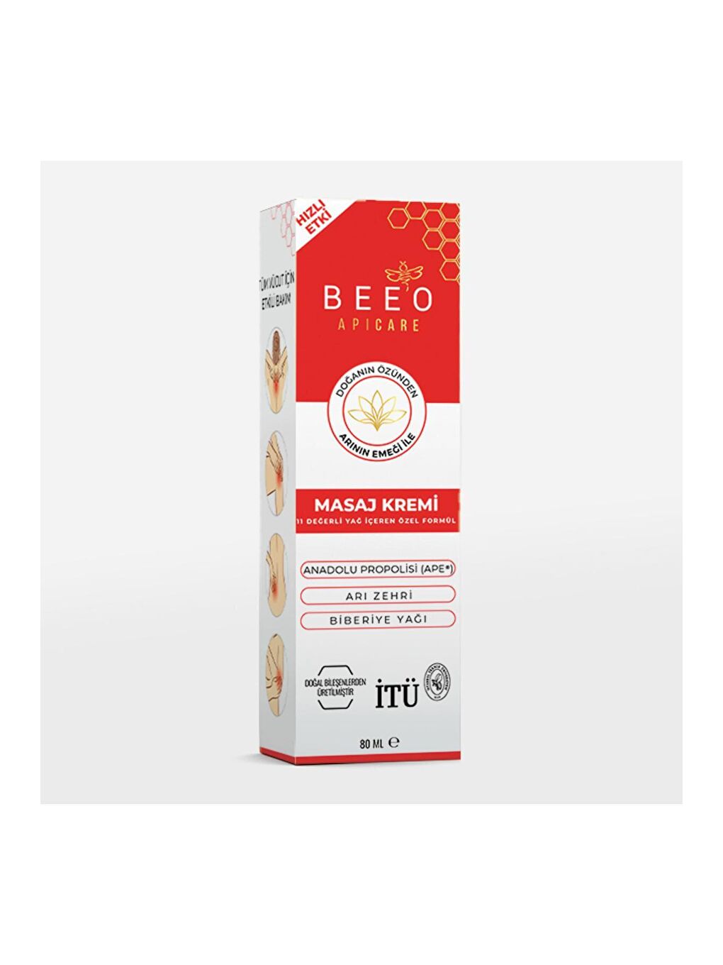 bee'o propolis Kırmızı Arı Zehirli Propolisli Masaj Kremi - 2