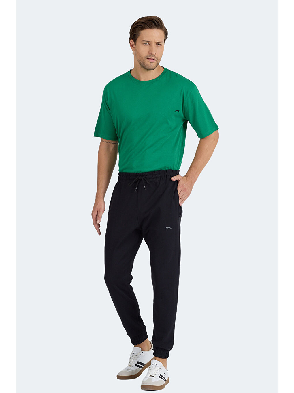 MANAS Erkek Siyah Eşofman Altı-1