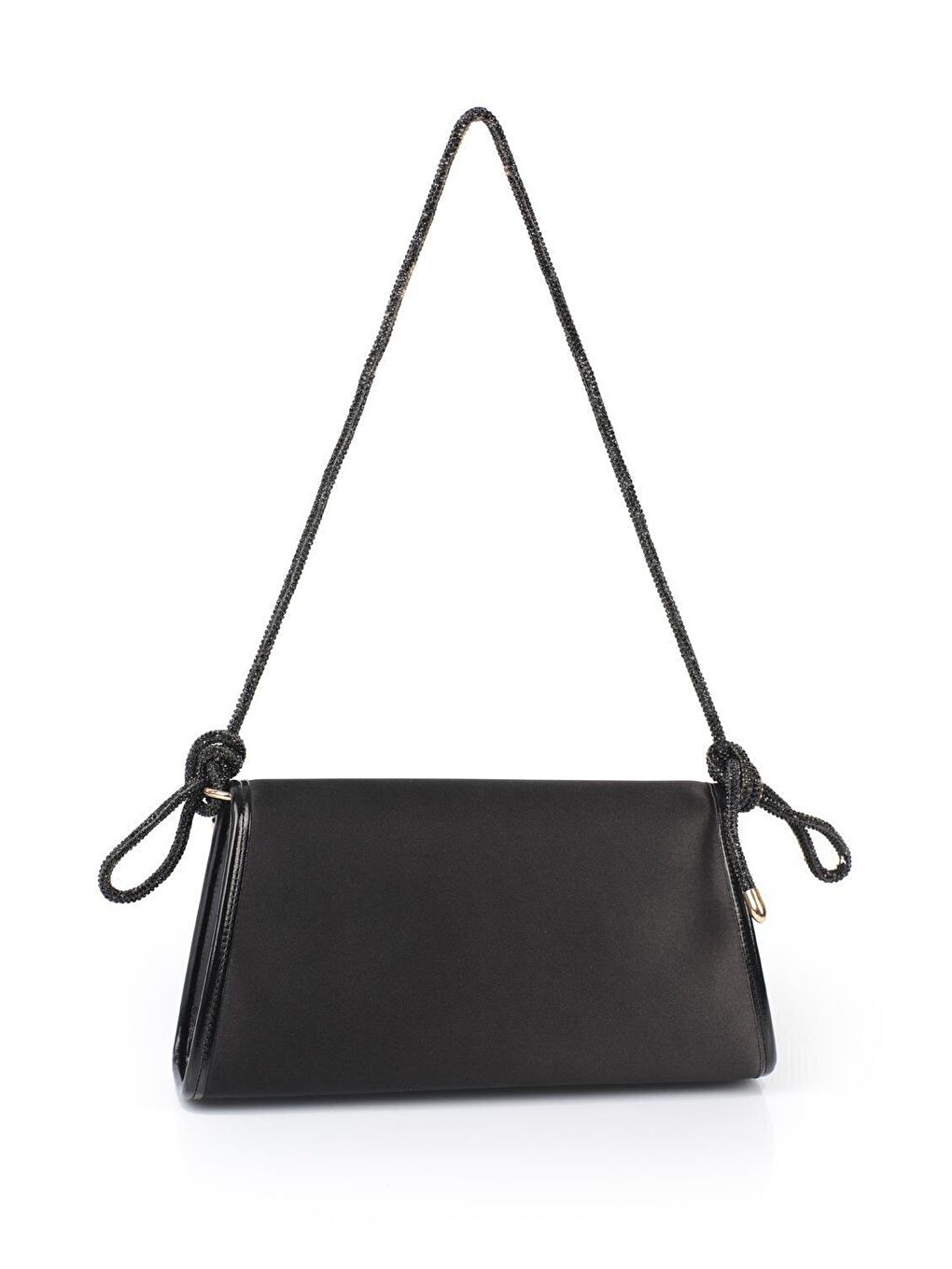 Denver Saten Siyah Kadın Çanta-1