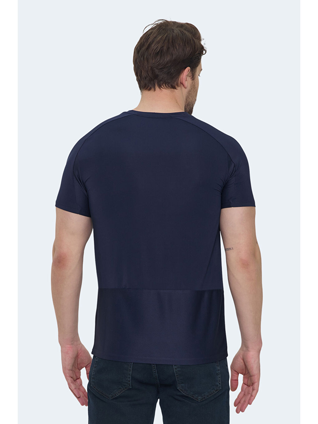 VISHAL KTN Erkek Lacivert Tişört-1