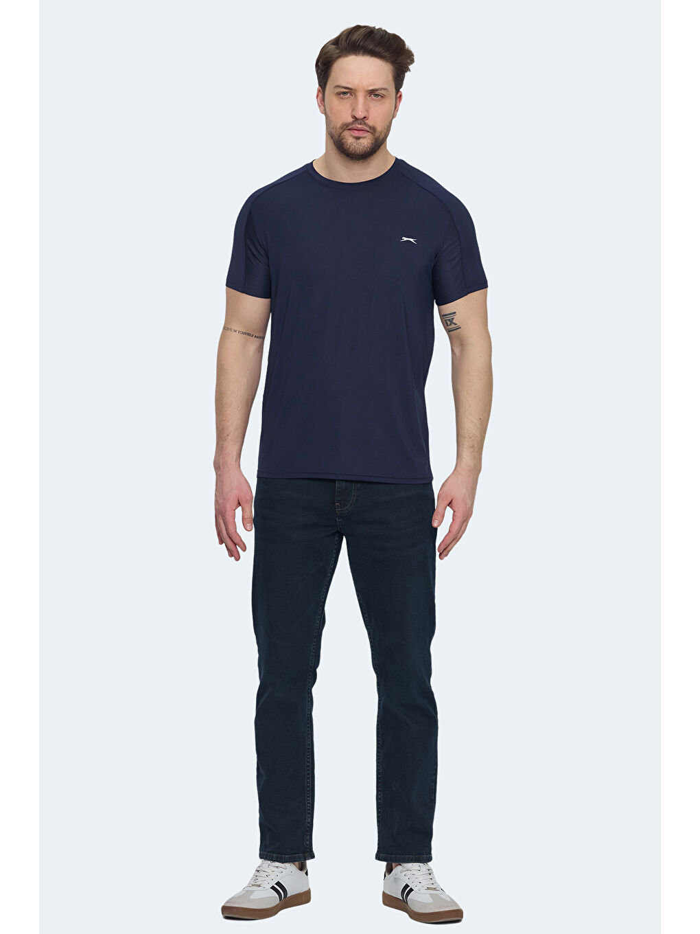 VISHAL KTN Erkek Lacivert Tişört-6