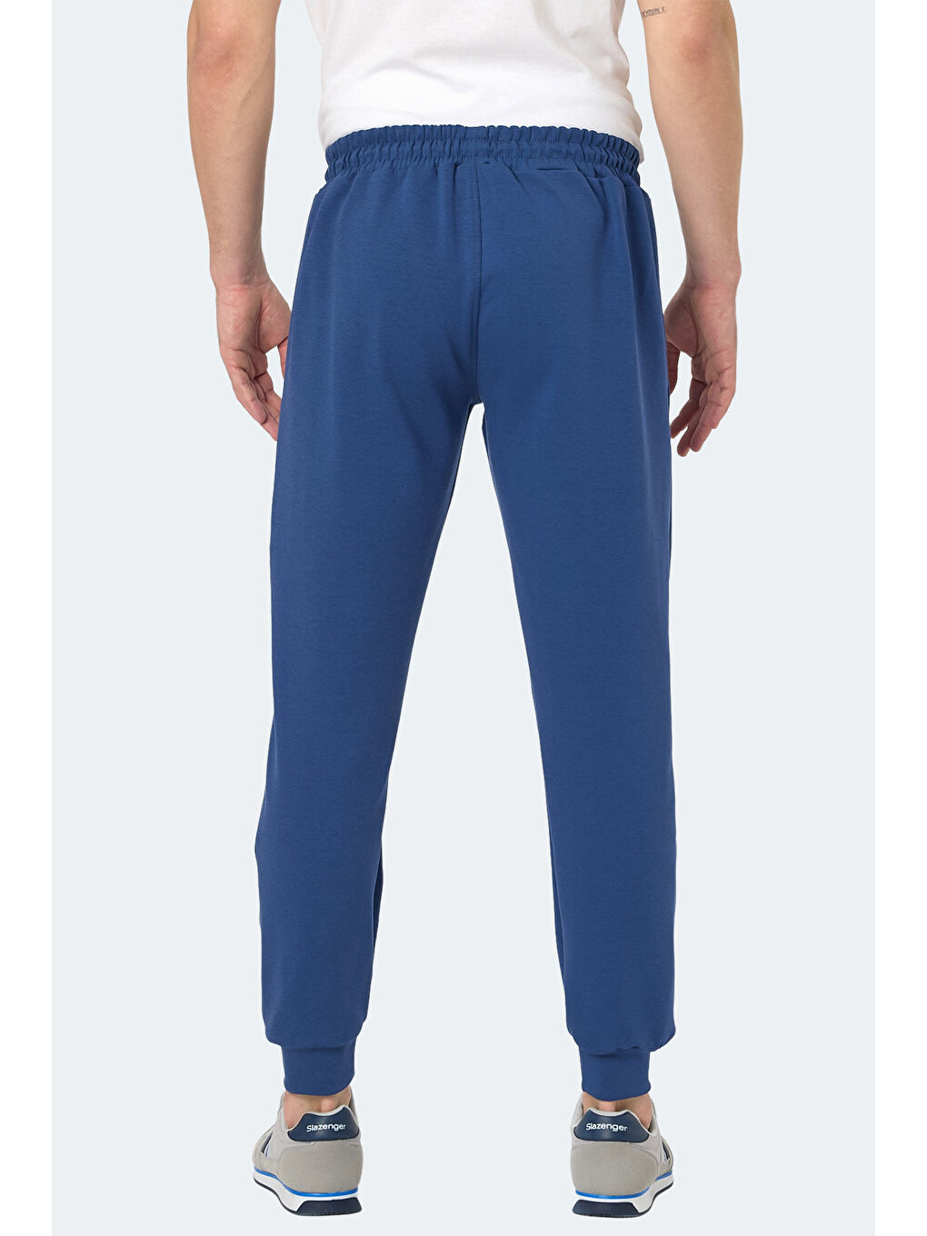 İndigo KIWI IN Erkek Fermuar Cepli Dar Paça Indigo Eşofman Altı-5