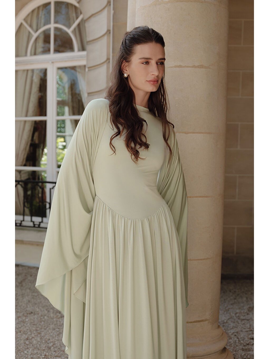 Helsa Abiye Elbise Yeşil-1