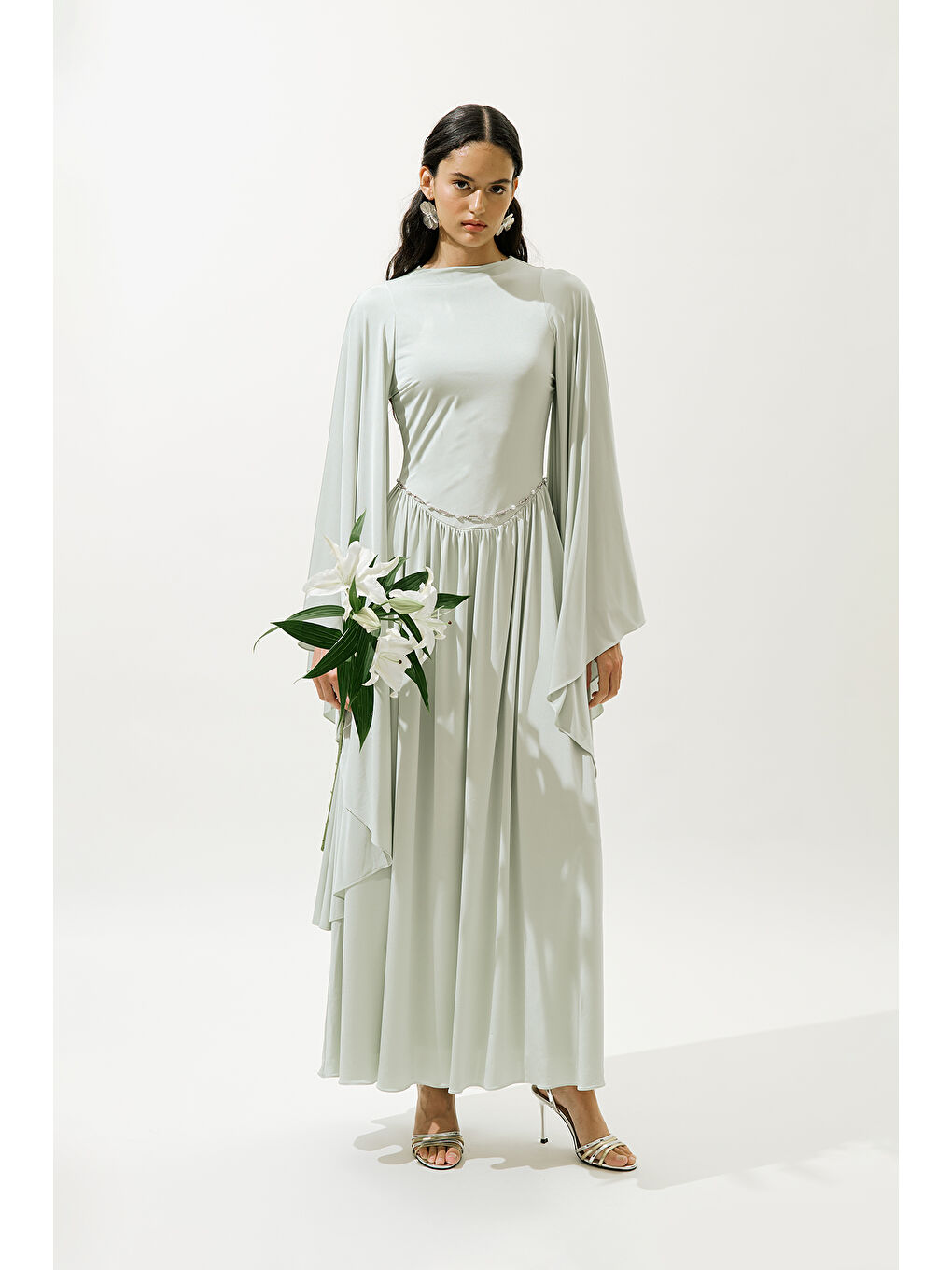 Helsa Abiye Elbise Yeşil-3