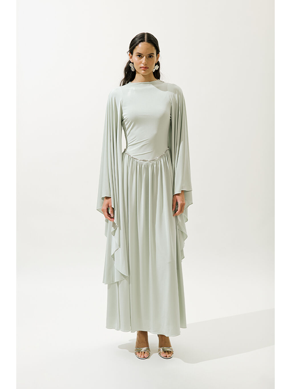 Helsa Abiye Elbise Yeşil-4