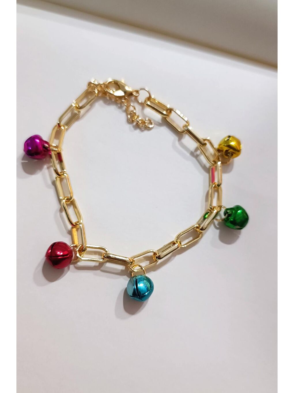 Beyaz Yılbaşı Puravida Örgü Bileklik-4