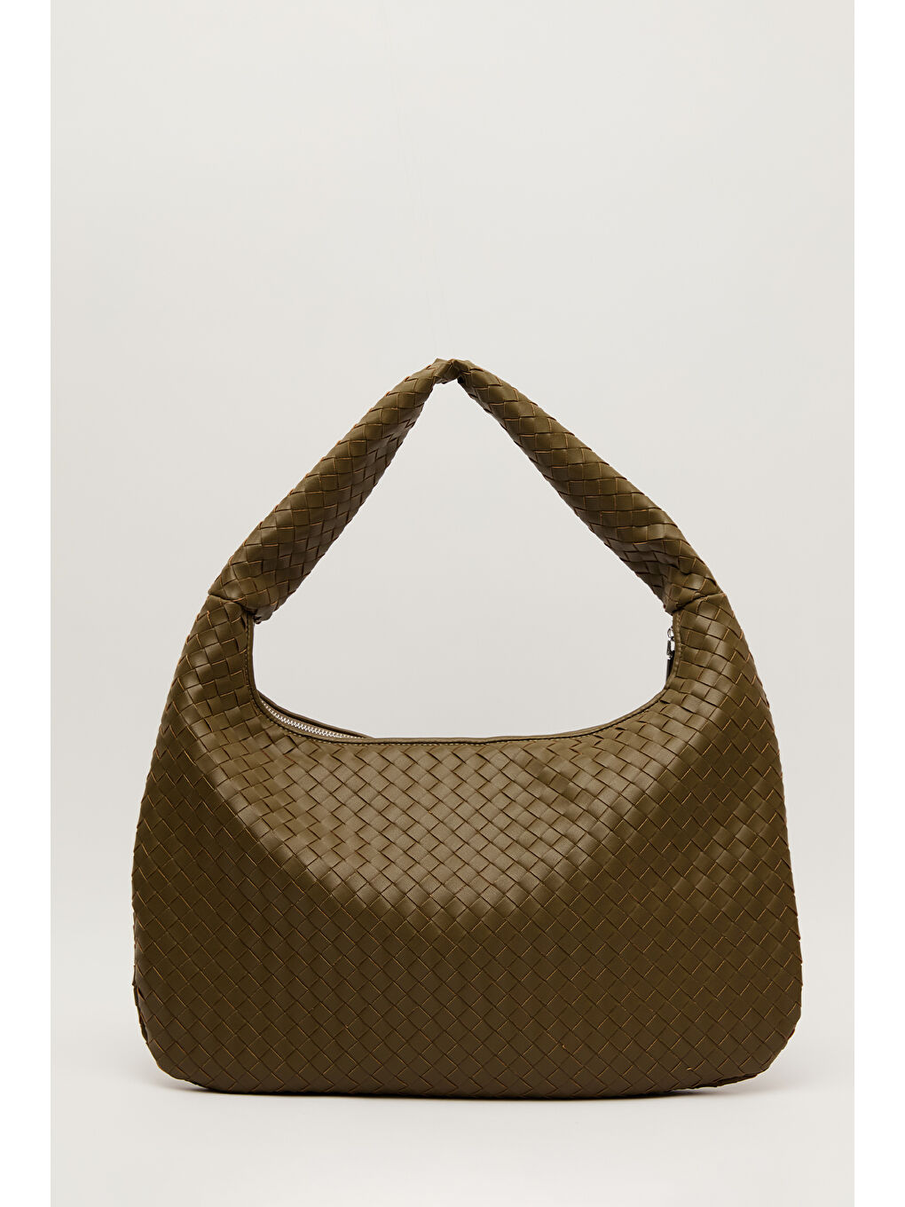 Frances Örgü Büyük Çanta Yeşil-2