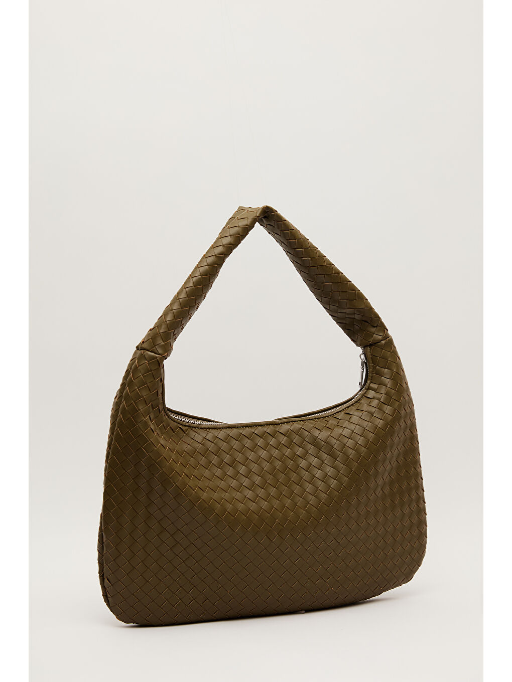 Frances Örgü Büyük Çanta Yeşil-3