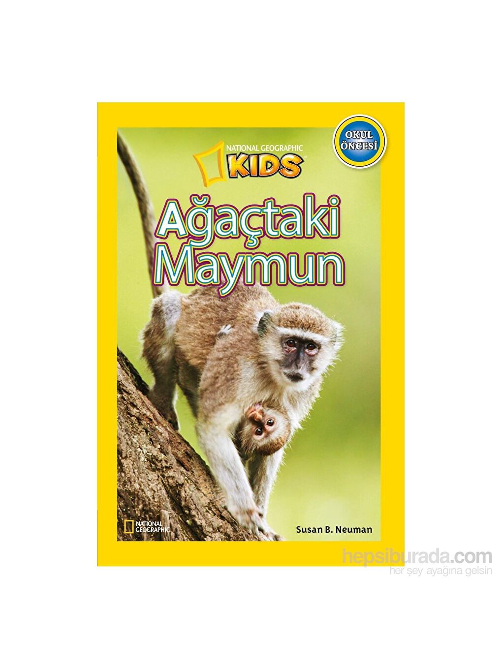 Beta Kids National Geographic Kids Okul Öncesi / Ağaçtaki Maymun - KTP