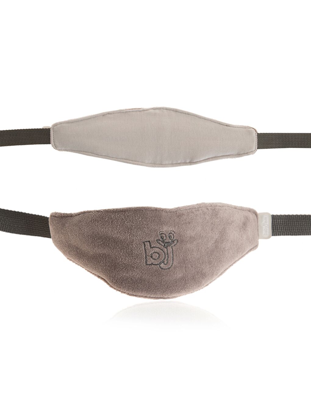 Oto Koltuğu Baş Desteği Soft Gri Kadife-1