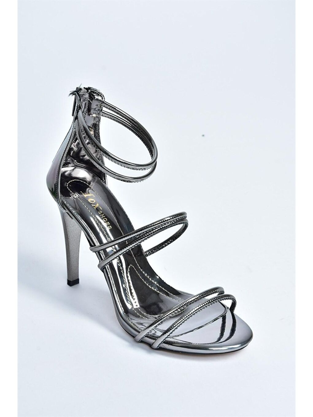 M2517621 Antrasit Kadın Topuklu Ayakkabı-2