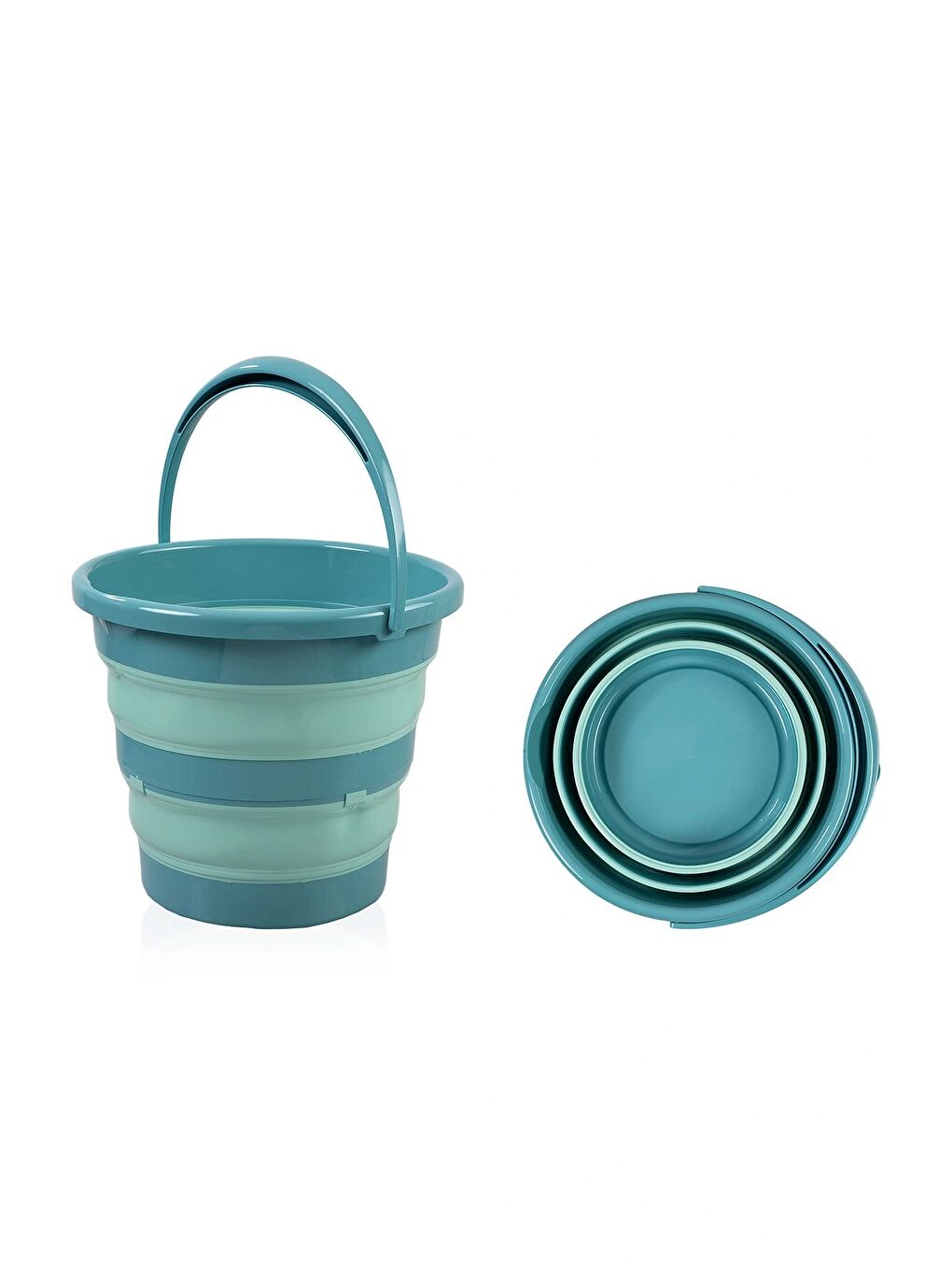 765 Katlanır Banyo 3 Lü Set Turkuaz-5