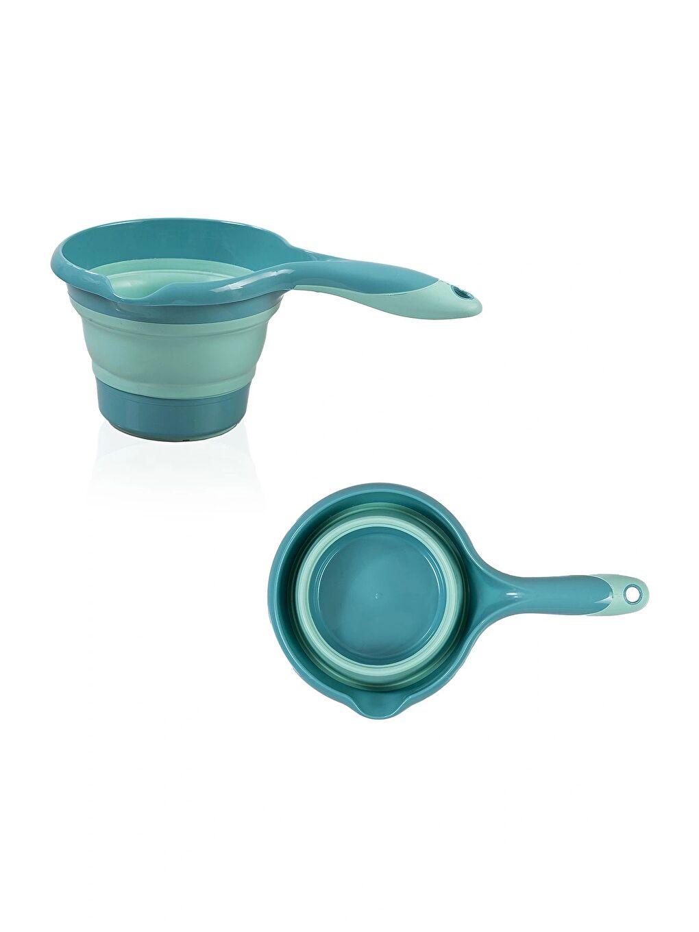 765 Katlanır Banyo 3 Lü Set Turkuaz-6