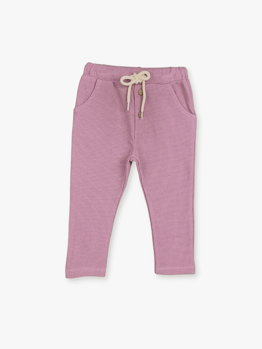 Lila Bisiklet Yaka Uzun Kollu Kız Bebek 2'li Takım-2