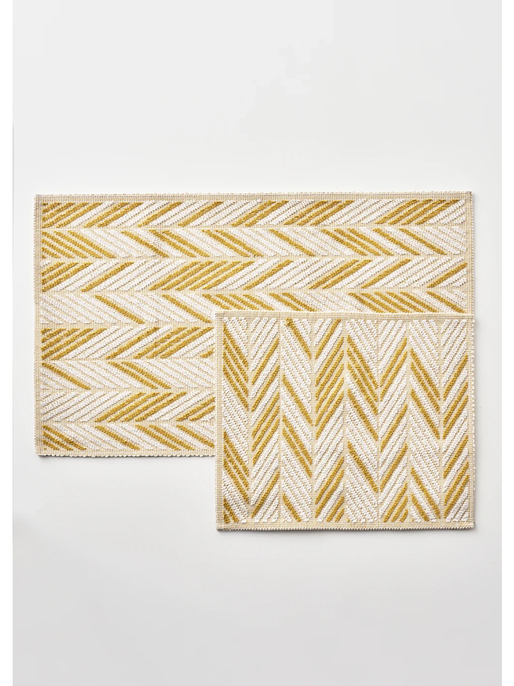Sarı Corner Paspas Takımı Hardal (60x100 - 50x60 cm)
