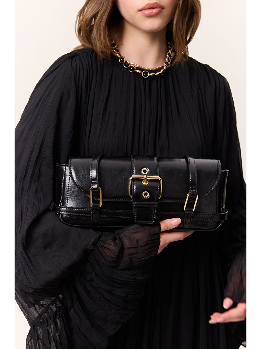 Mıca Baget Çanta Siyah-1