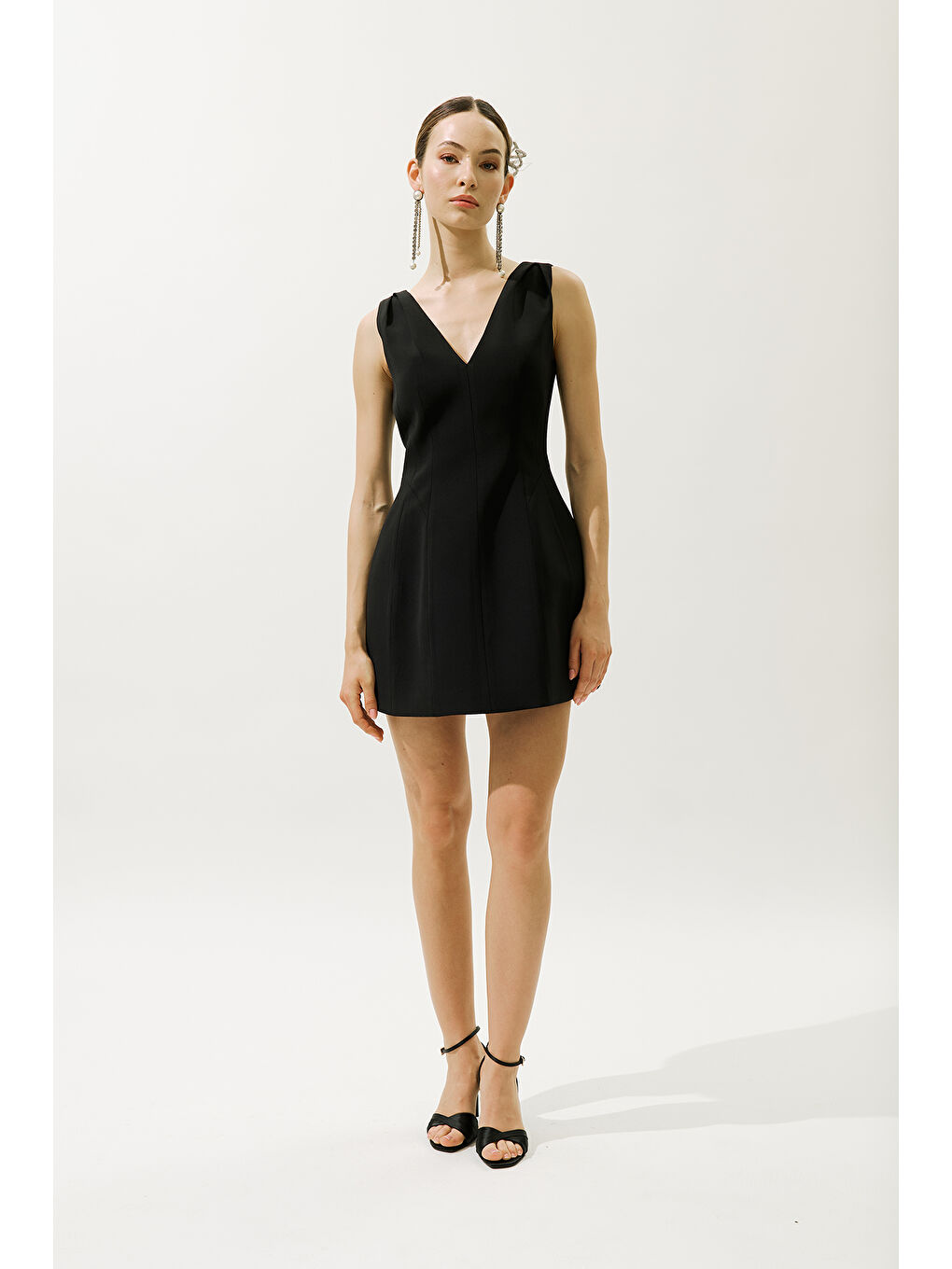 Olıvıa Abiye Elbise Siyah-4