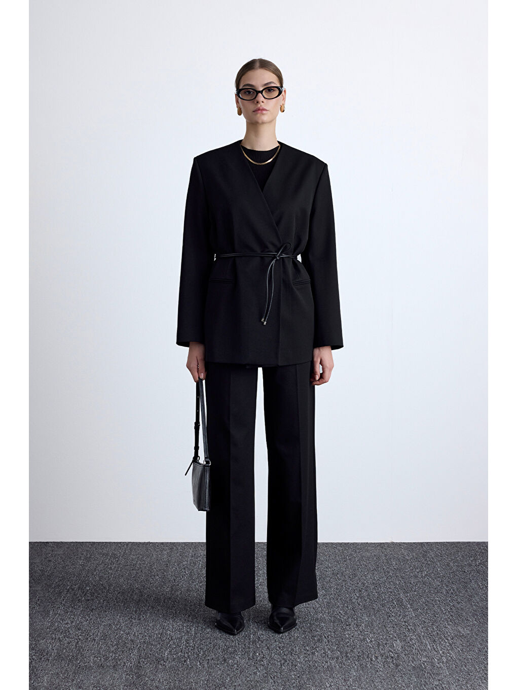 New Classıcal Pantolon Siyah-3