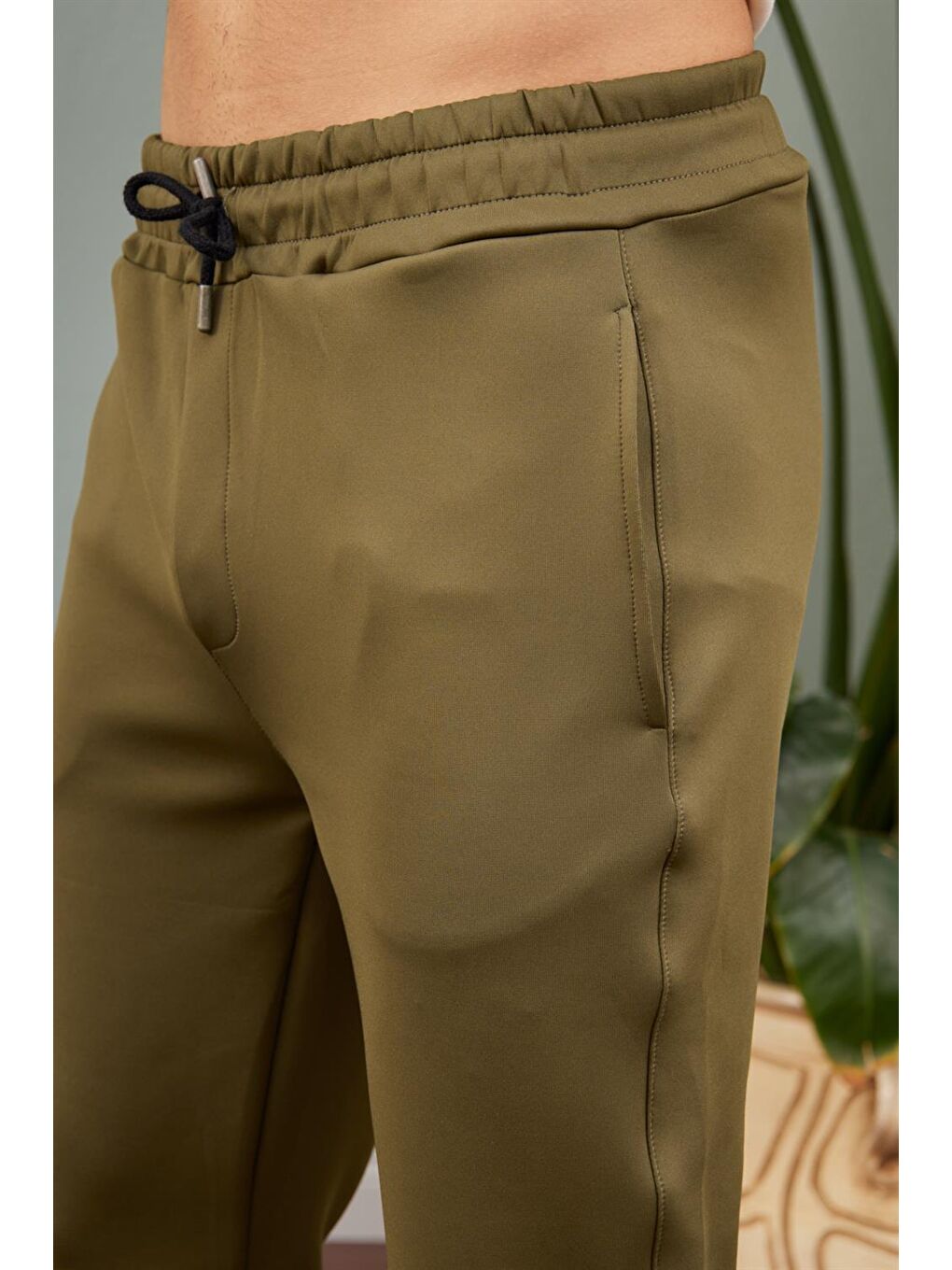 Scuba Erkek Jogger Eşofman Altı Haki-3