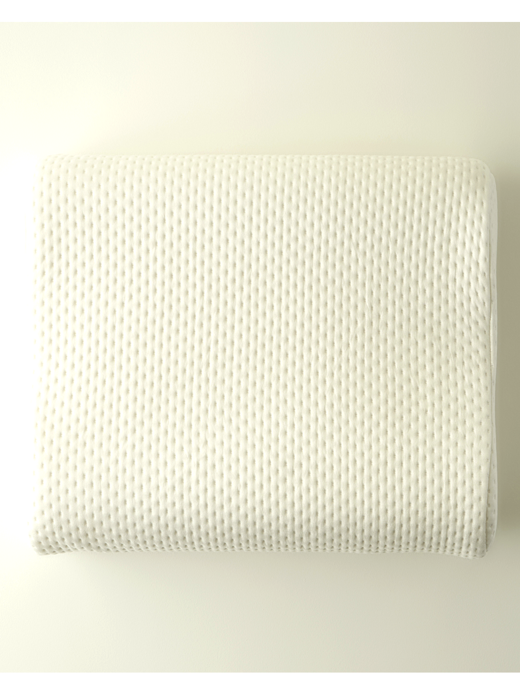 Boyun Destekli Ortopedik Visco Yastık Beyaz (55x35x12x10 Cm)-1