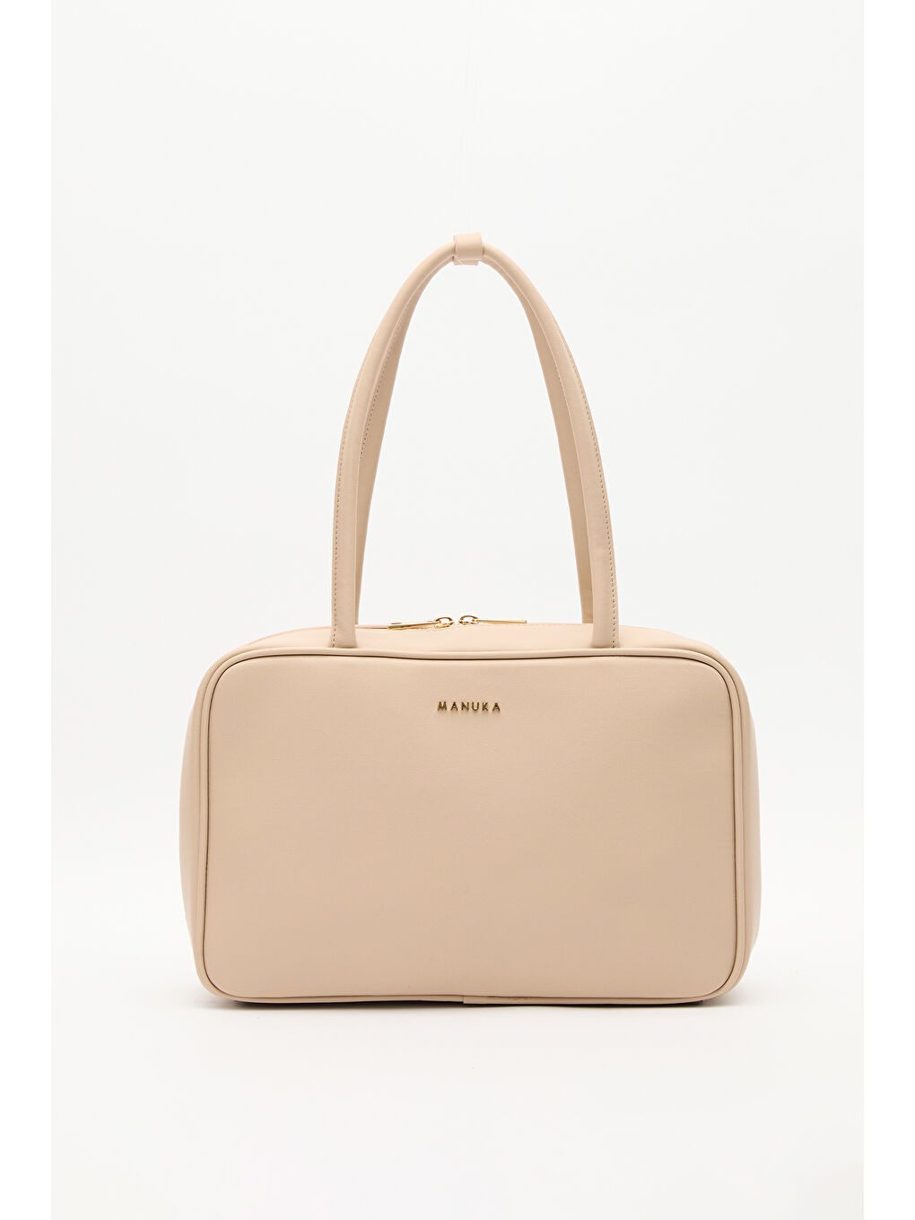 Bej Sımona Tote Çanta Taş-4