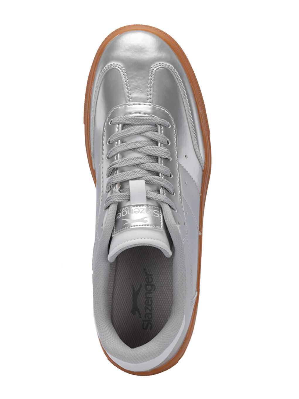 Gri MADDIE Kadın Gümüş Günlük Spor Ayakkabısı-4