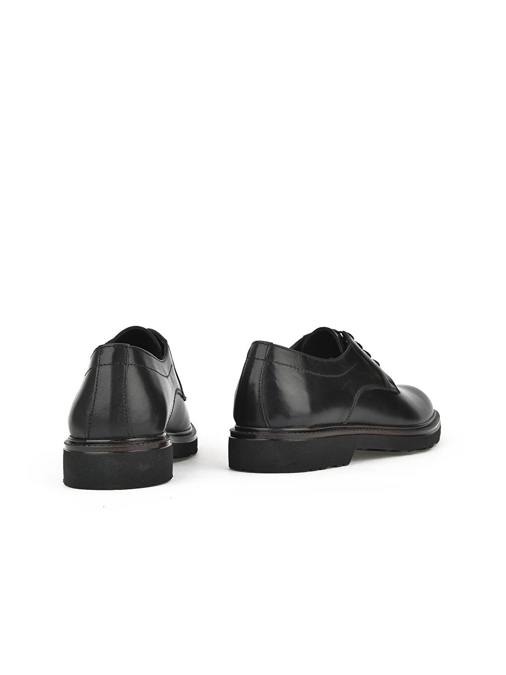 Hakiki Deri Erkek Ayakkabı 133744Z5080 Siyah-2