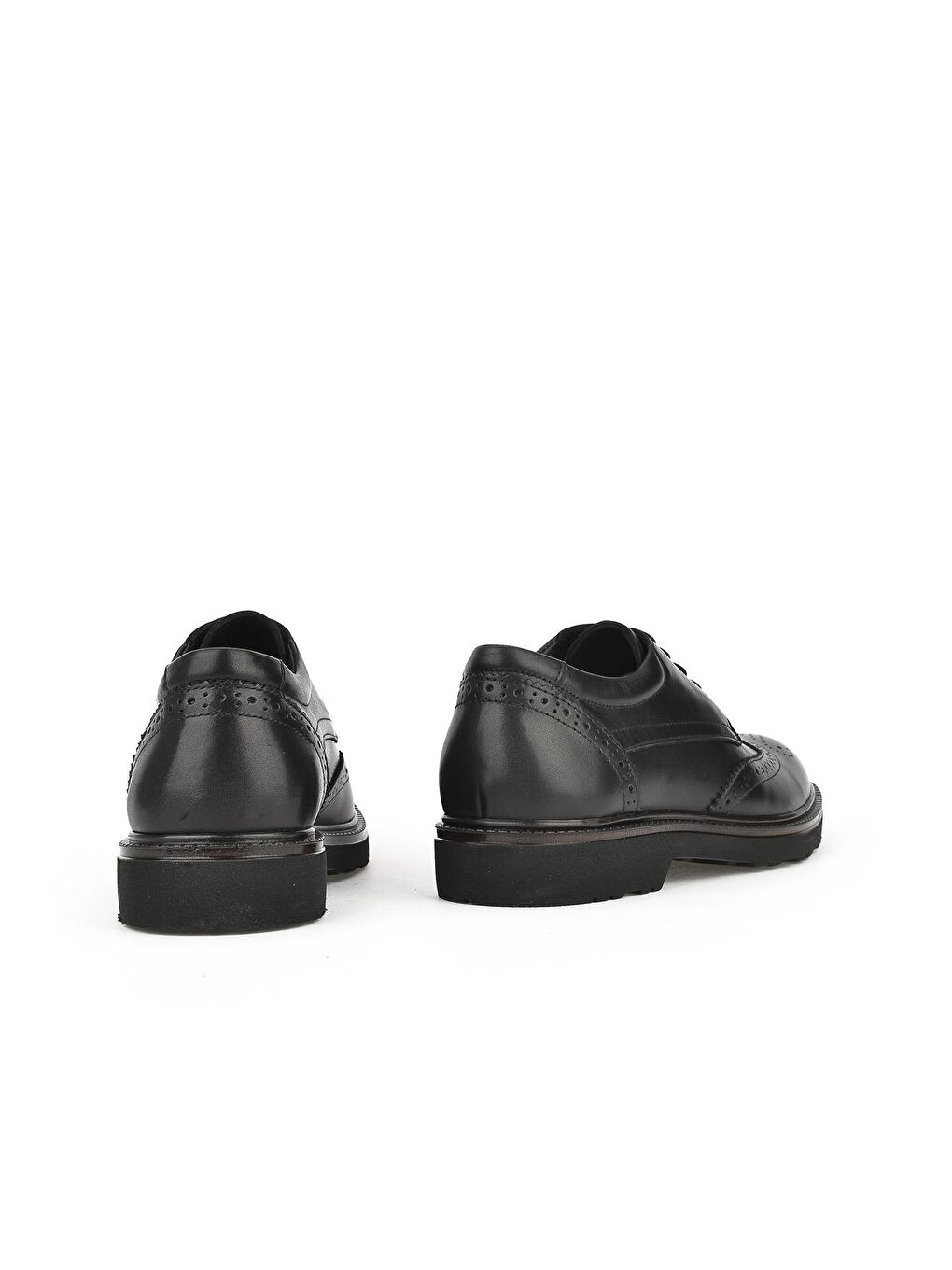 Hakiki Deri Erkek Ayakkabı 133744Z2013 Siyah-2