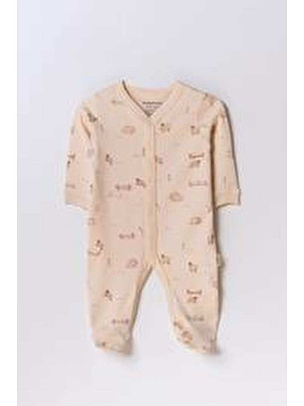 Ekru Bebek 2li Tulum %100 Organik Pamuk , Bebek - Yenidoğan- csy8181-5