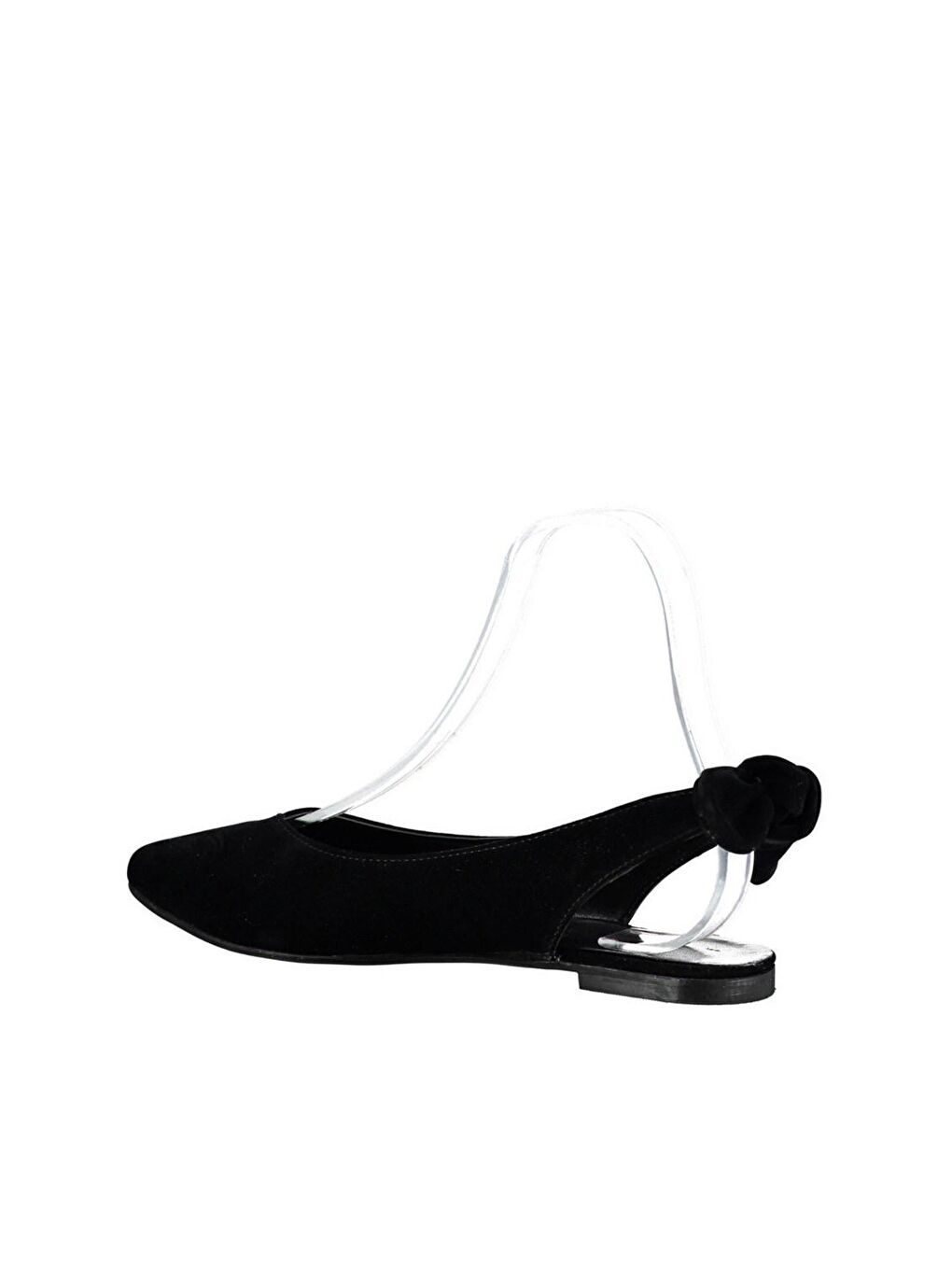 Fox Shoes Siyah Kadın Babet D726495302 - 2
