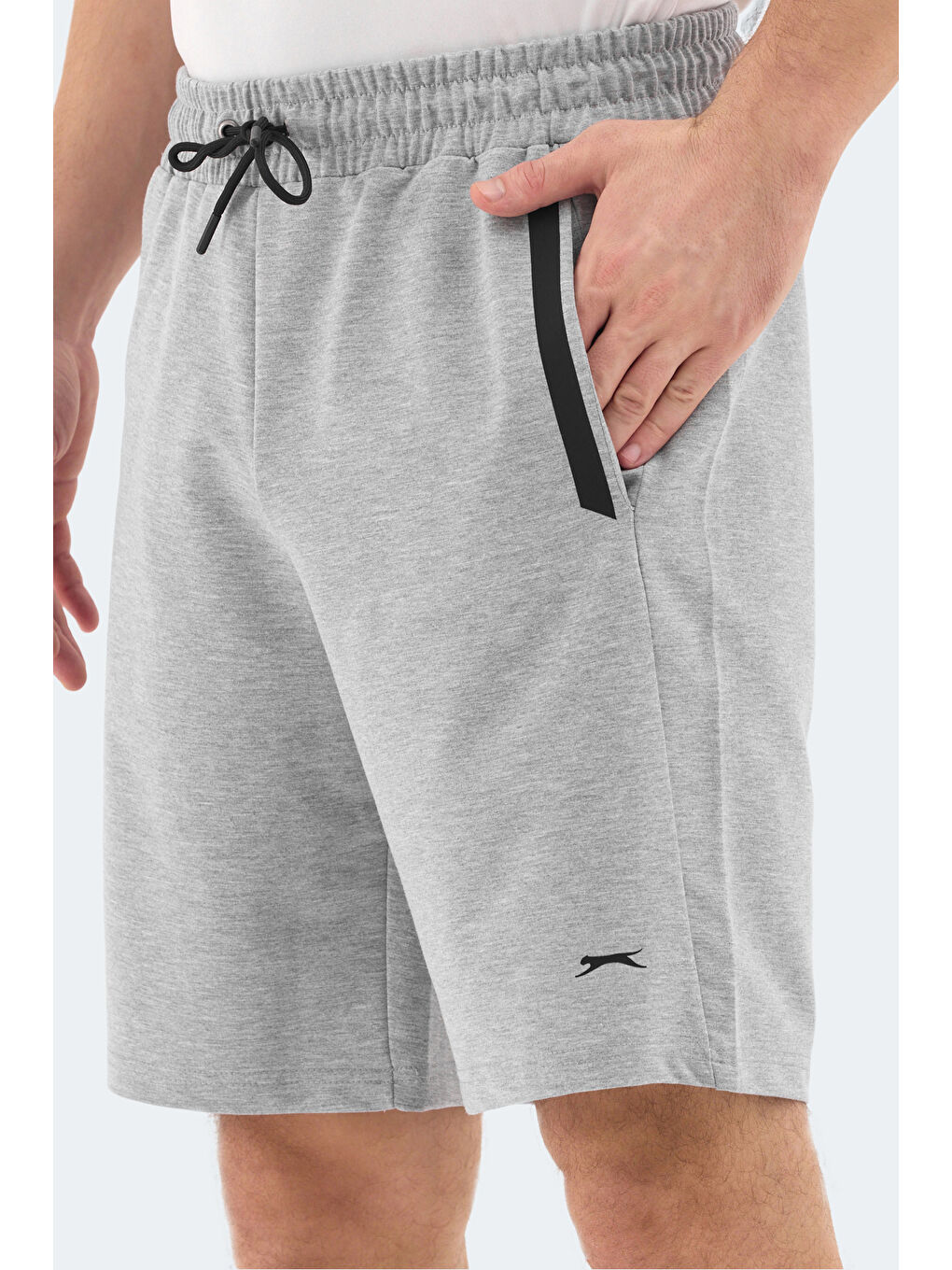 RAYAN Erkek Cepli Gri Şort-4