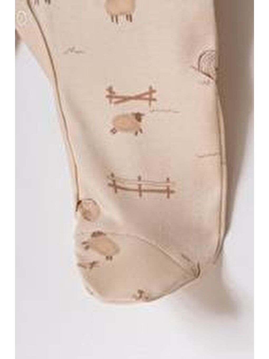 Ekru Bebek 2li Tulum %100 Organik Pamuk , Bebek - Yenidoğan- csy8181-8