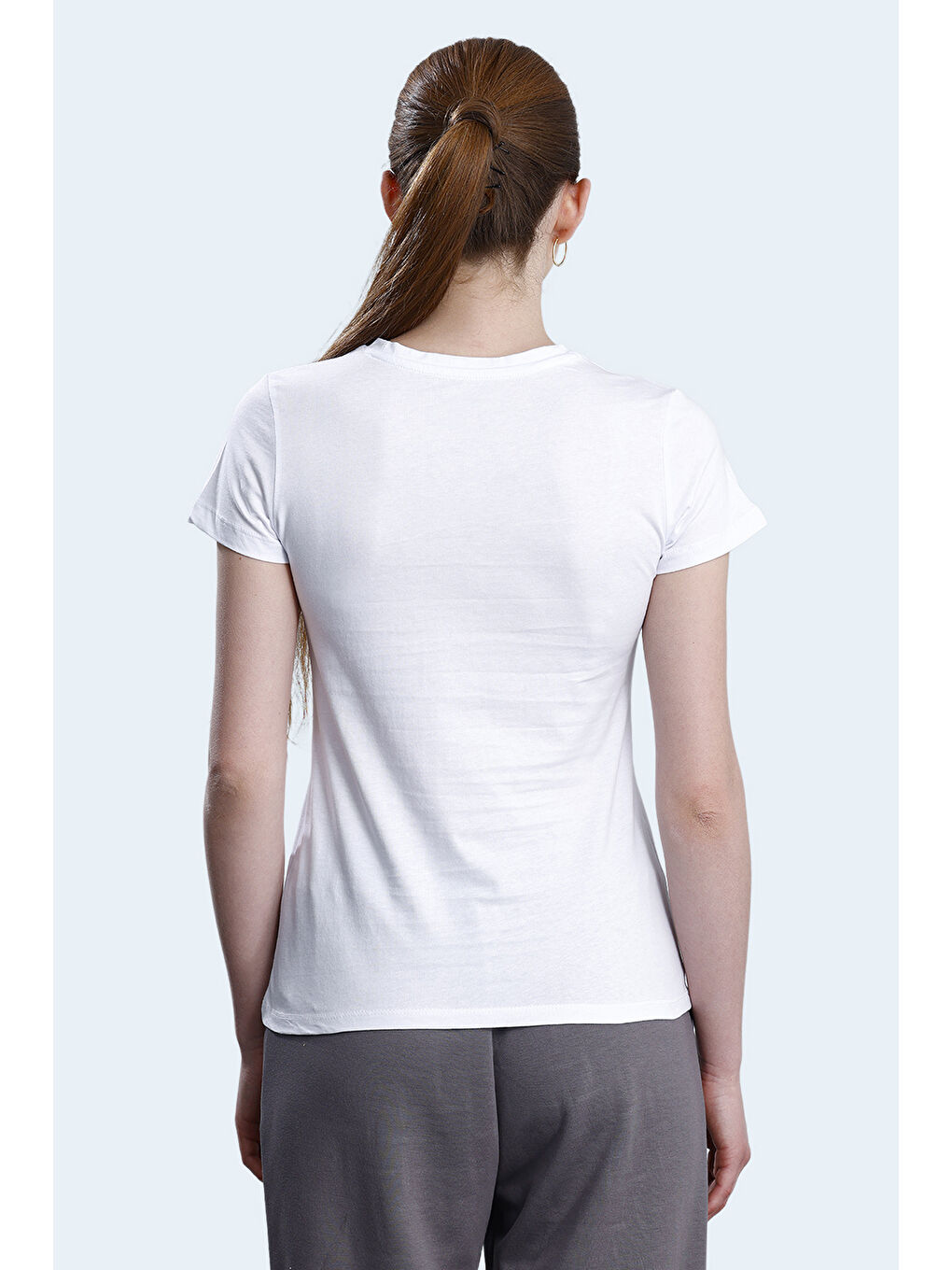 RETO Kadın Beyaz Tişört-1