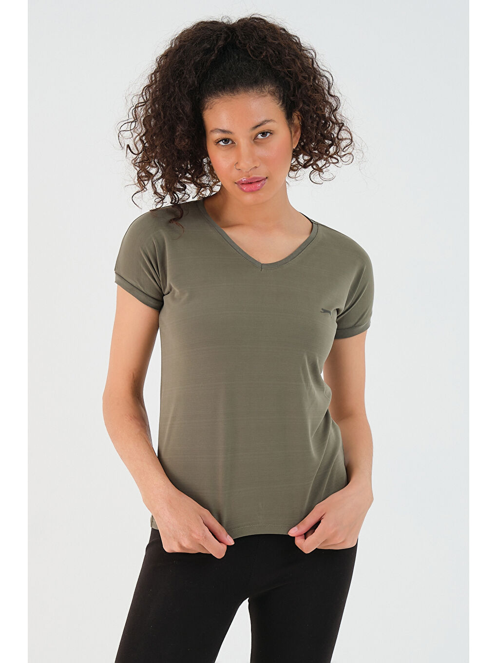 PLAY Kadın Tişört Haki