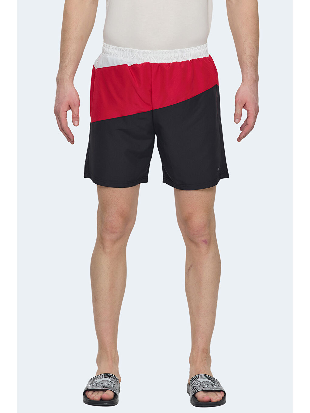 ROHAN Erkek Siyah / Kırmızı Mayo-1