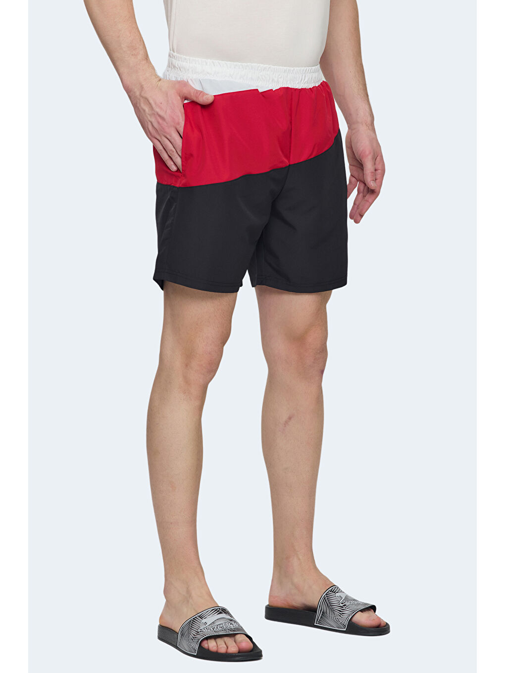 ROHAN Erkek Siyah / Kırmızı Mayo-2